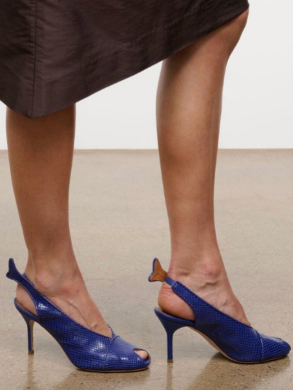 Cleo Fish Heel Cobalt